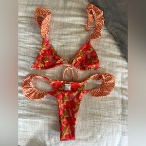 Women’s Strawberry Milk Mon Citrus Kiss Bikini Size Small